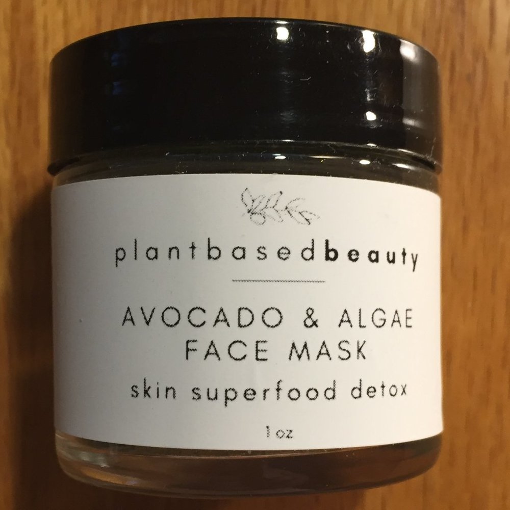 Plant Based Beauty Avocado & Algae Face Mask - NEW!
